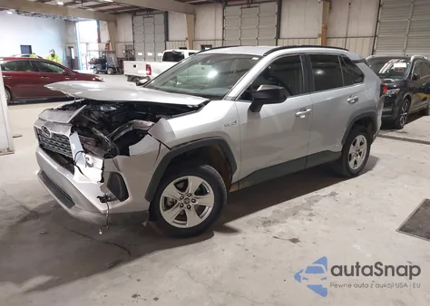2019 Toyota Rav4 Hybrid Le z USA, uszkodzony, nr VIN 2T3LWRFV1KW042405